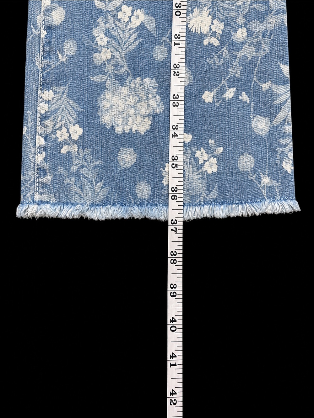Seven7 Floral Print Kick Flare Jeans | Size 16 | Casual to Girls Night - Picture 4 of 8
